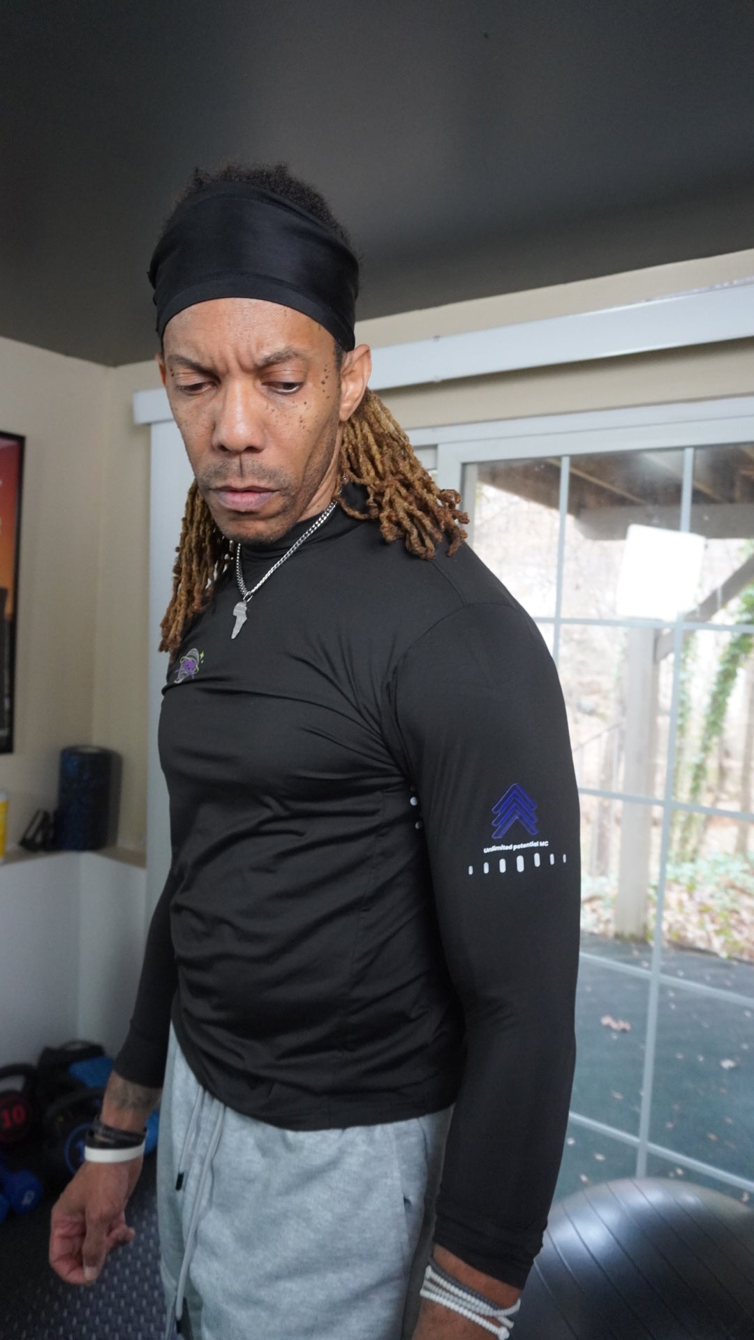 “Global takeover” (Mens Long sleeve compression)