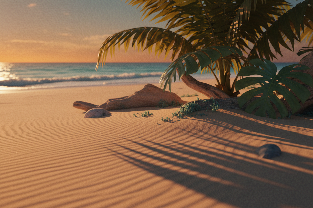 Summer Banner Background